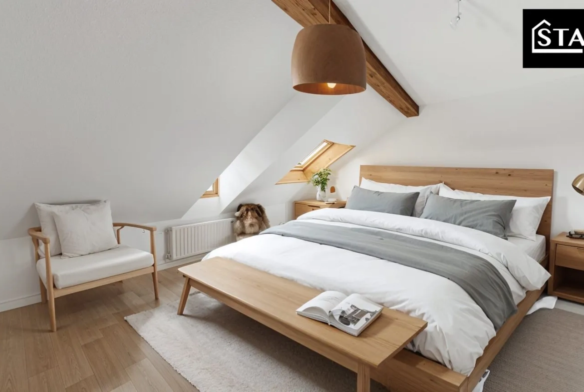 Appartement T3/4 lumineux avec jardin, cave à Belfort - Investissement ou résidence principale 