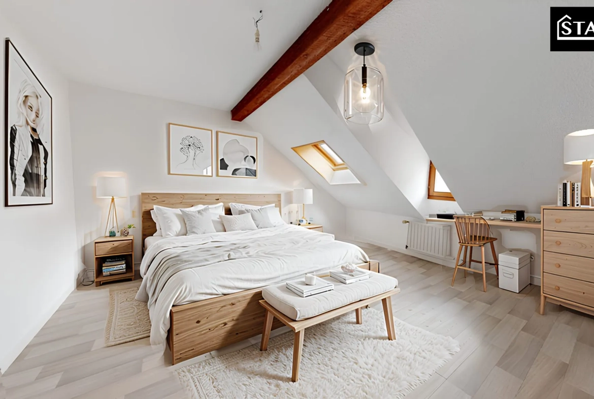 Appartement T3/4 lumineux avec jardin, cave à Belfort - Investissement ou résidence principale 