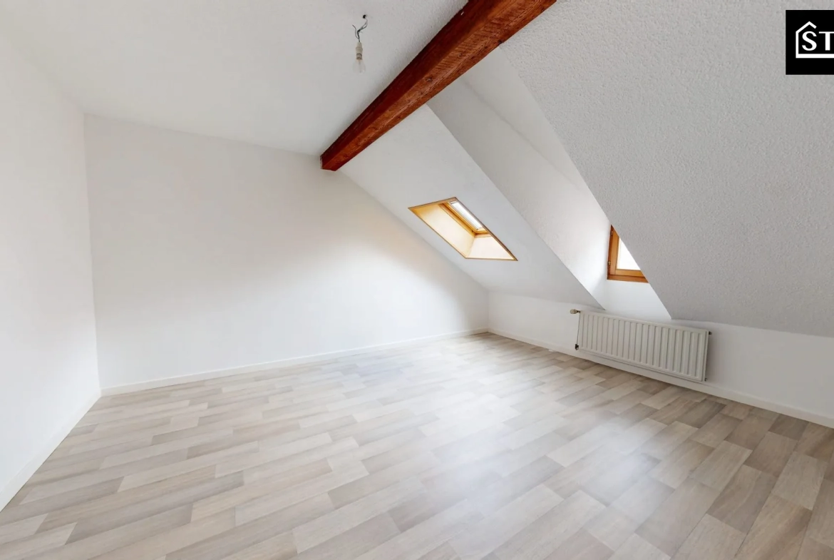 Appartement T3/4 lumineux avec jardin, cave à Belfort - Investissement ou résidence principale 