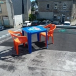 Maison de ville à vendre à Scaër avec grenier aménageable et terrasse