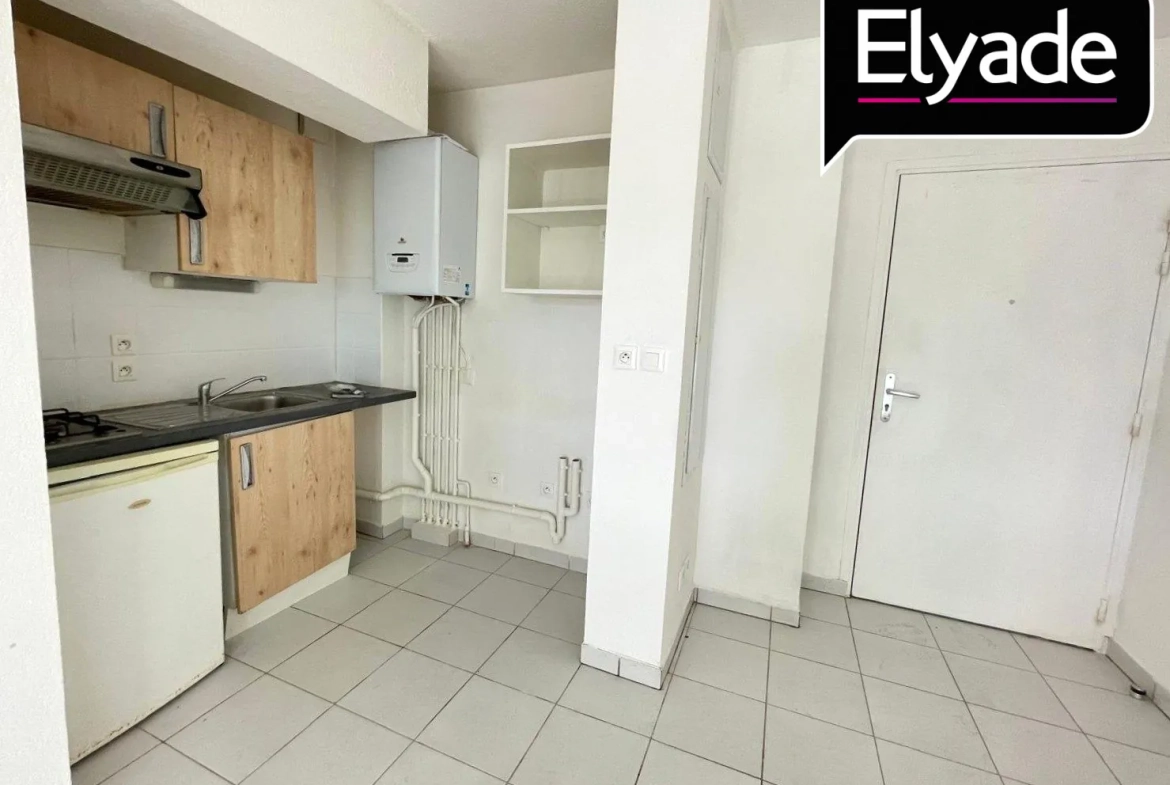 Appartement T2 à vendre à Montpellier, 33,96 m² avec parking privé 