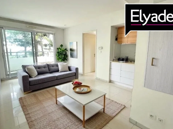Appartement T2 à vendre à Montpellier, 33,96 m² avec parking privé