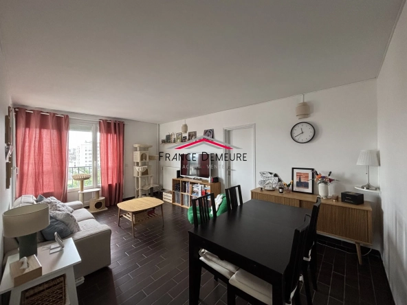 Appartement 3 pièces à vendre à Franconville proche gare, balcon, résidence sécurisée