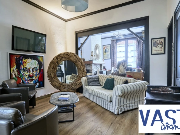 Maison familiale de 103 m² à Halluin avec terrasse et 3 chambres