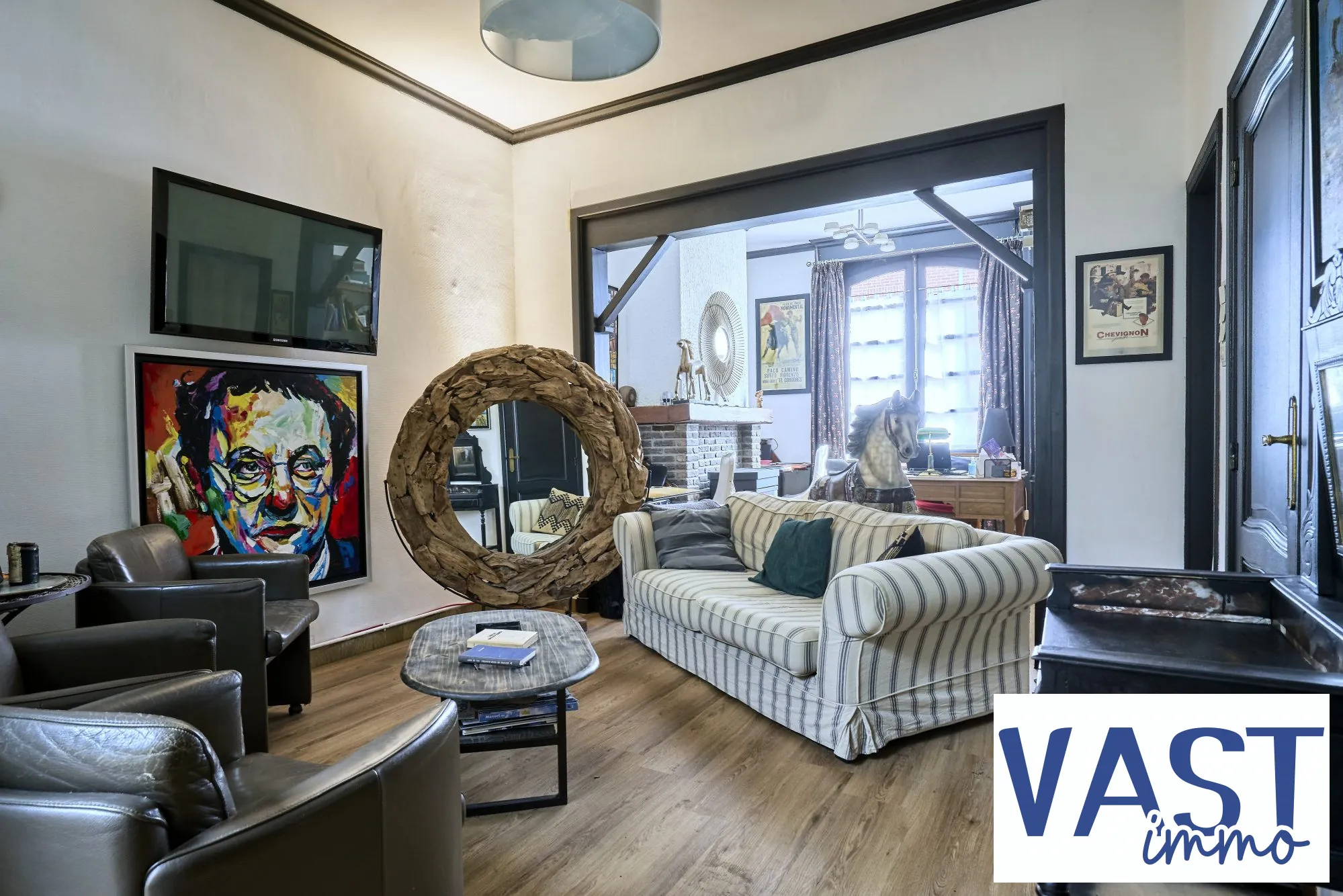 Maison familiale de 103 m² à Halluin avec terrasse et 3 chambres 
