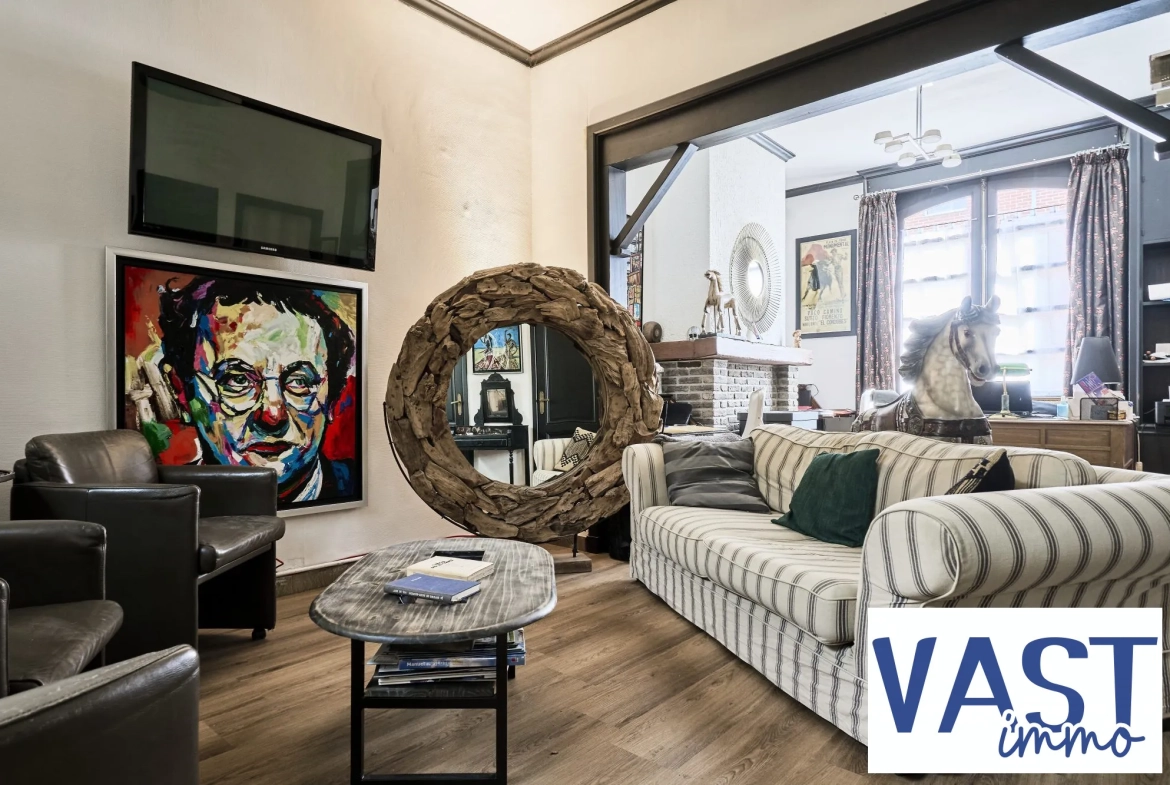 Maison familiale de 103 m² à Halluin avec terrasse et 3 chambres 