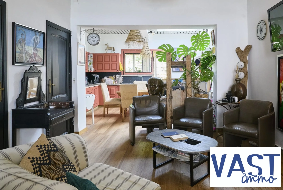Maison familiale de 103 m² à Halluin avec terrasse et 3 chambres 
