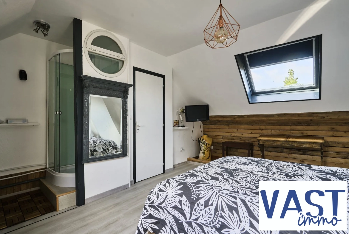 Maison familiale de 103 m² à Halluin avec terrasse et 3 chambres 