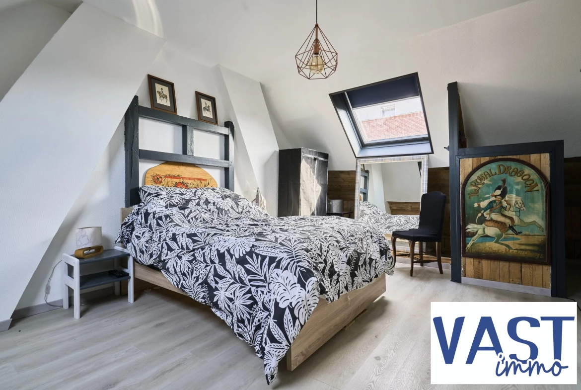 Maison familiale de 103 m² à Halluin avec terrasse et 3 chambres 