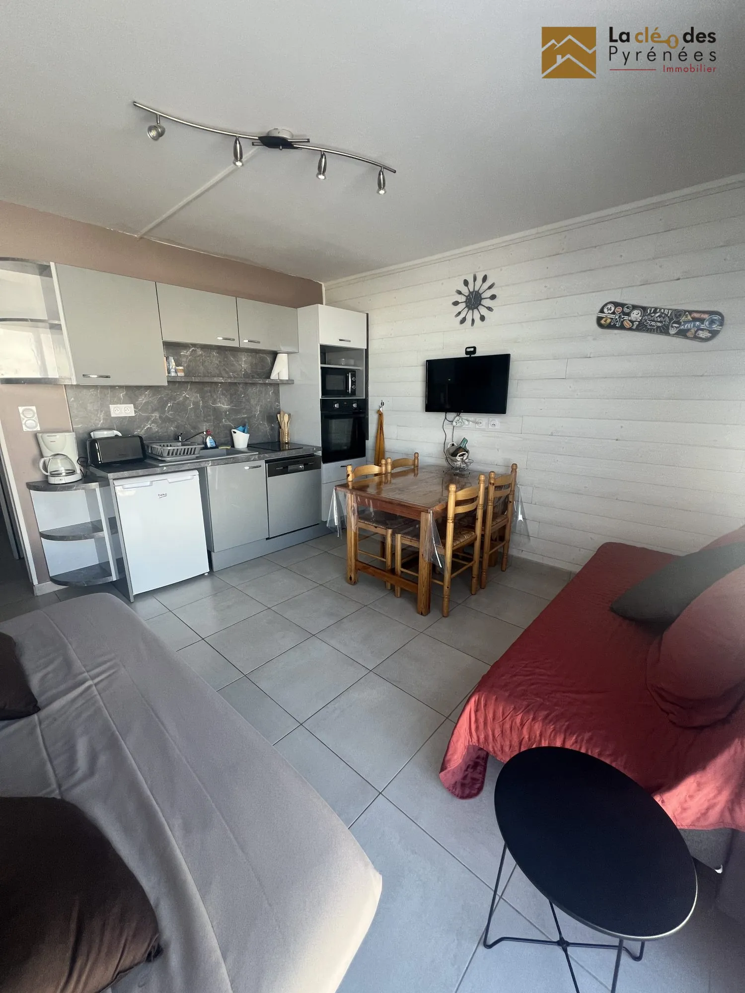 Appartement T2 avec Vue sur les Pyrénées au Pla d'Adet 