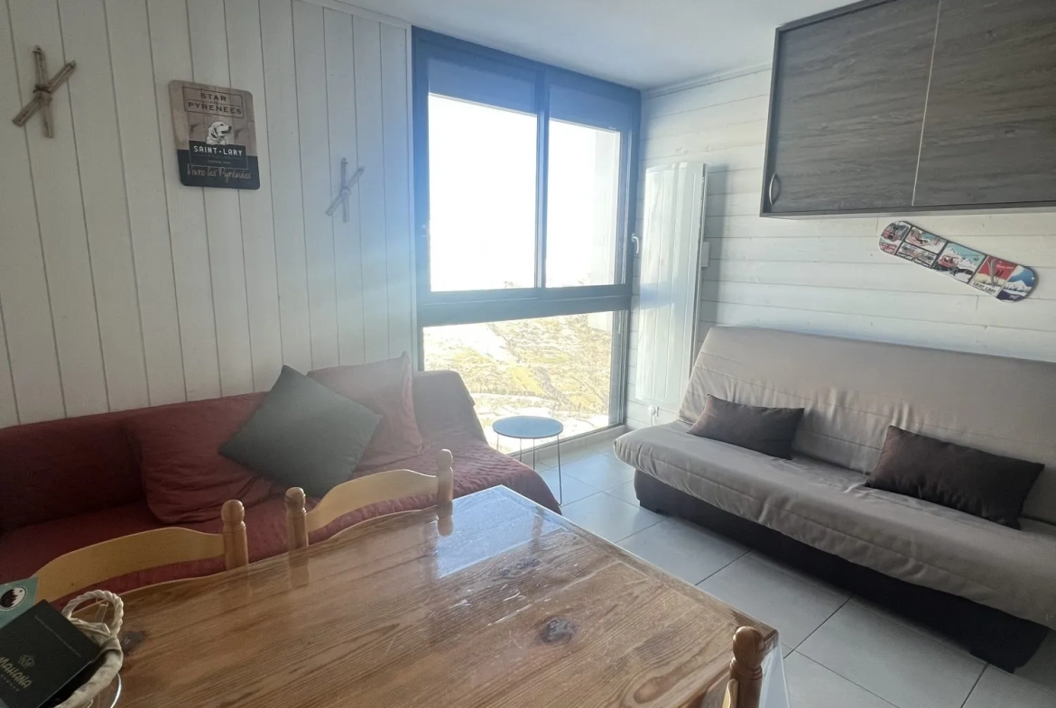 Appartement T2 avec Vue sur les Pyrénées au Pla d'Adet 