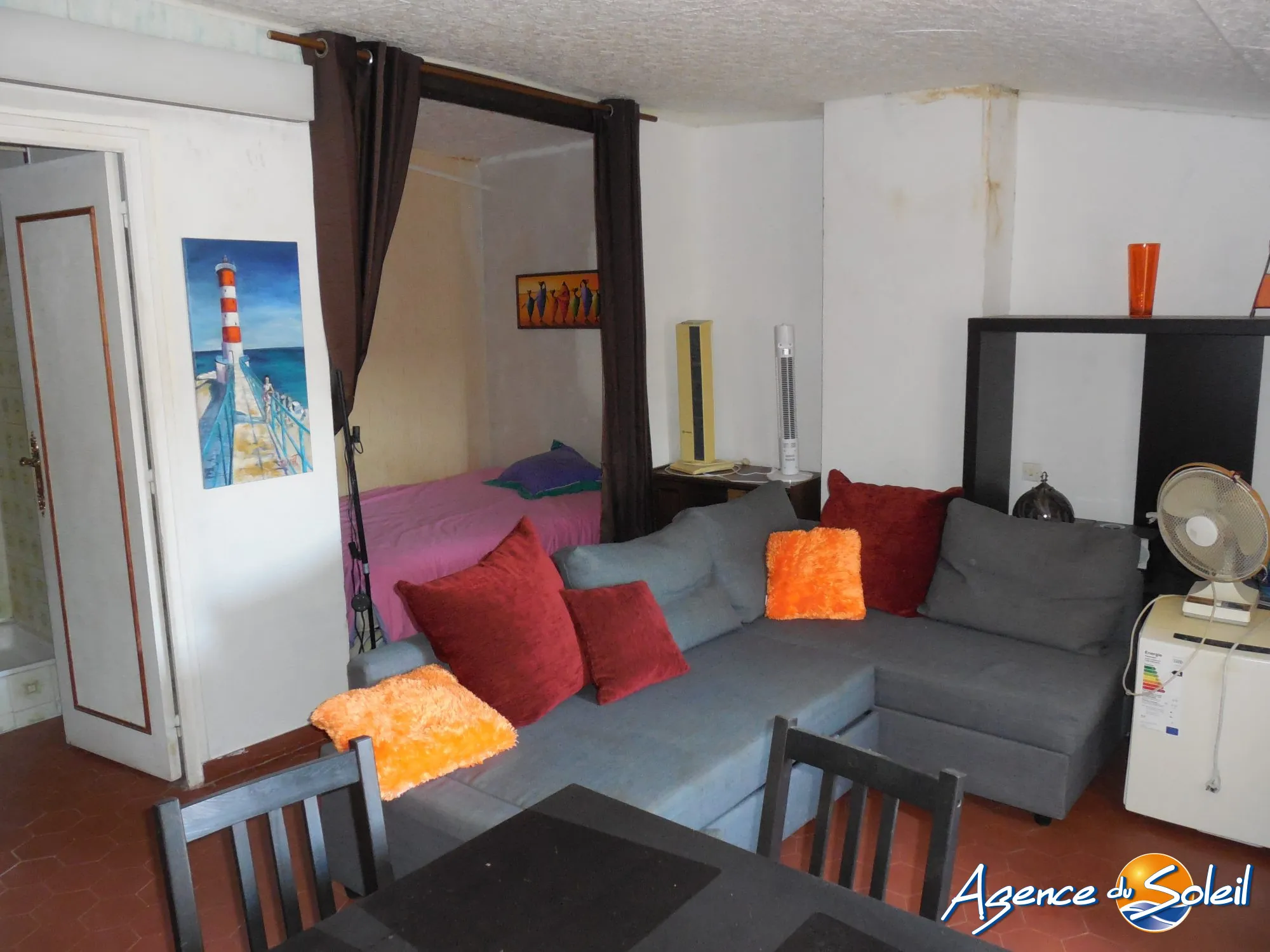 Grand studio à vendre proche du port et des commerces à Port-la-Nouvelle 