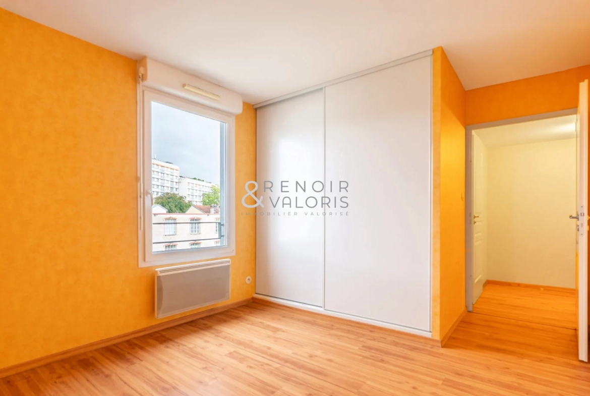 Appartement 2 pièces lumineux avec balcon et parking à Nancy Saurupt 