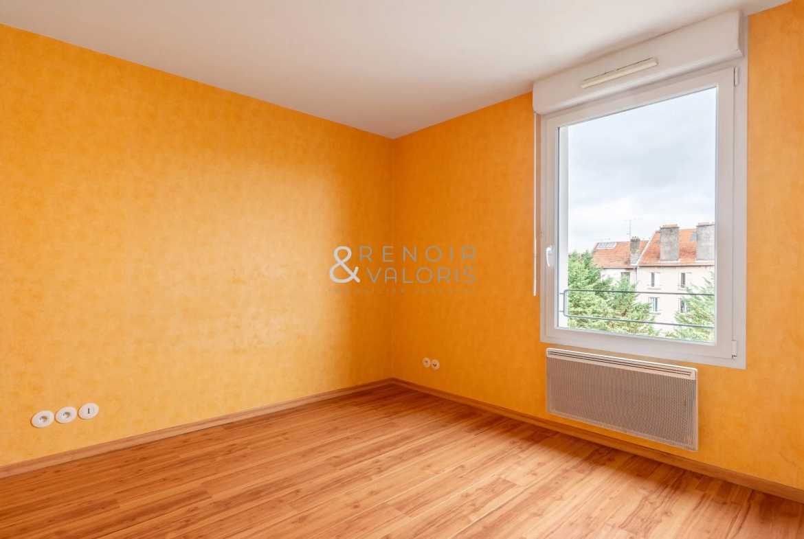 Appartement 2 pièces lumineux avec balcon et parking à Nancy Saurupt 