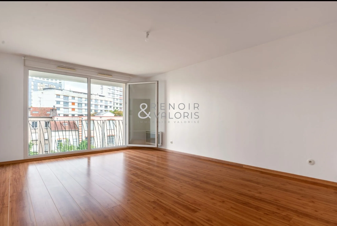 Appartement 2 pièces lumineux avec balcon et parking à Nancy Saurupt 