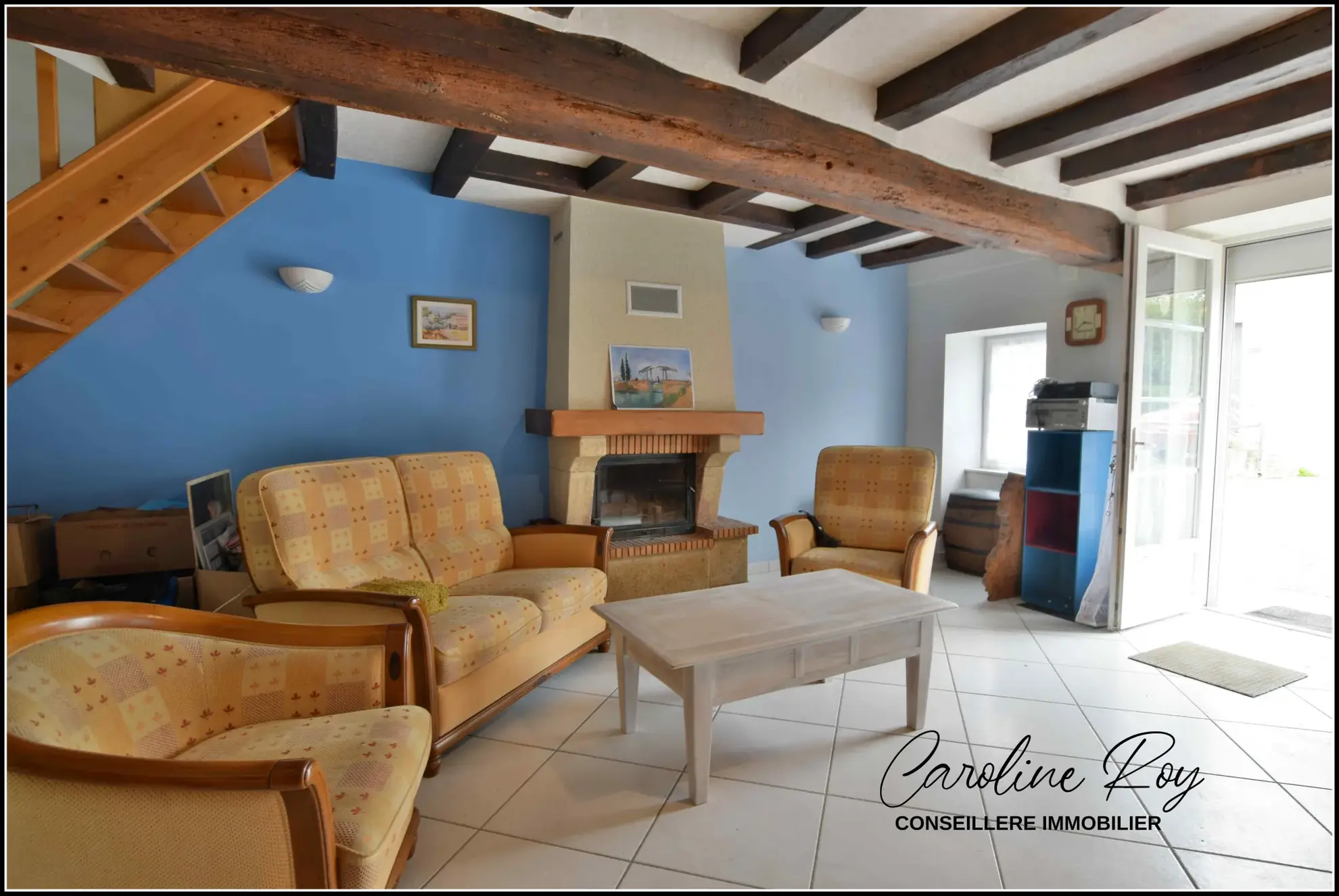 Maison de village à Vieillevigne avec 2 chambres, garage et cour - Opportunité idéale 