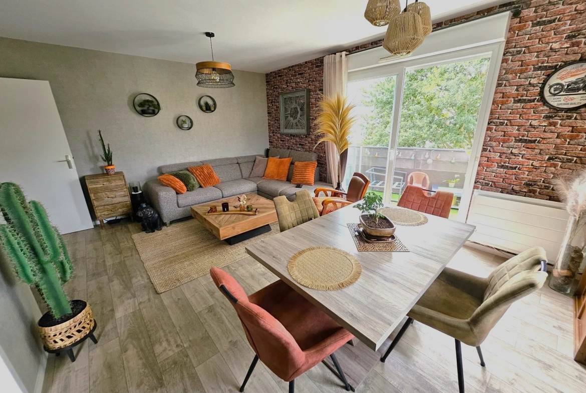 Charmant appartement T3 avec terrasse à Chavagne près de Rennes 