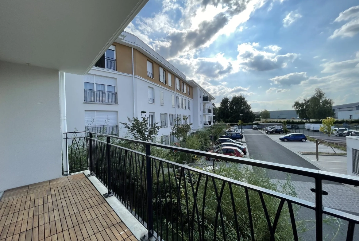 Appartement T3 moderne à vendre à Corbeil-Essonnes — 59,60 m² avec balcon 