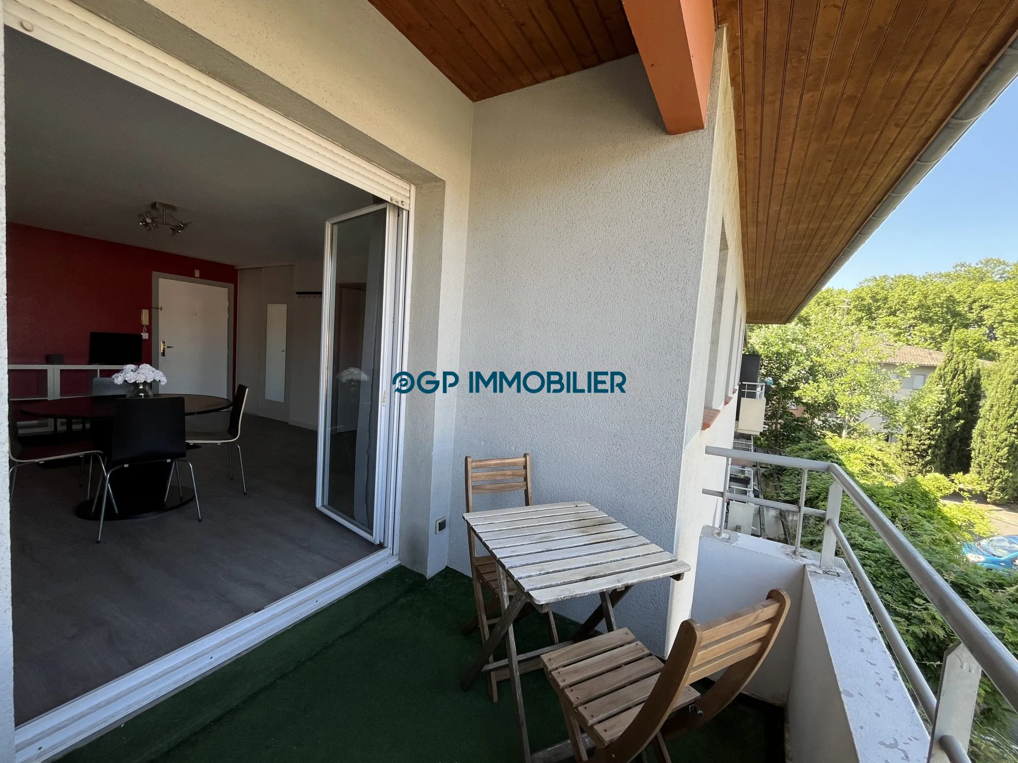 Appartement T2 avec terrasse à Castelginest - Dernier étage 