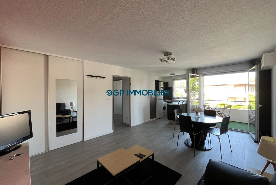 Appartement T2 avec terrasse à Castelginest - Dernier étage 