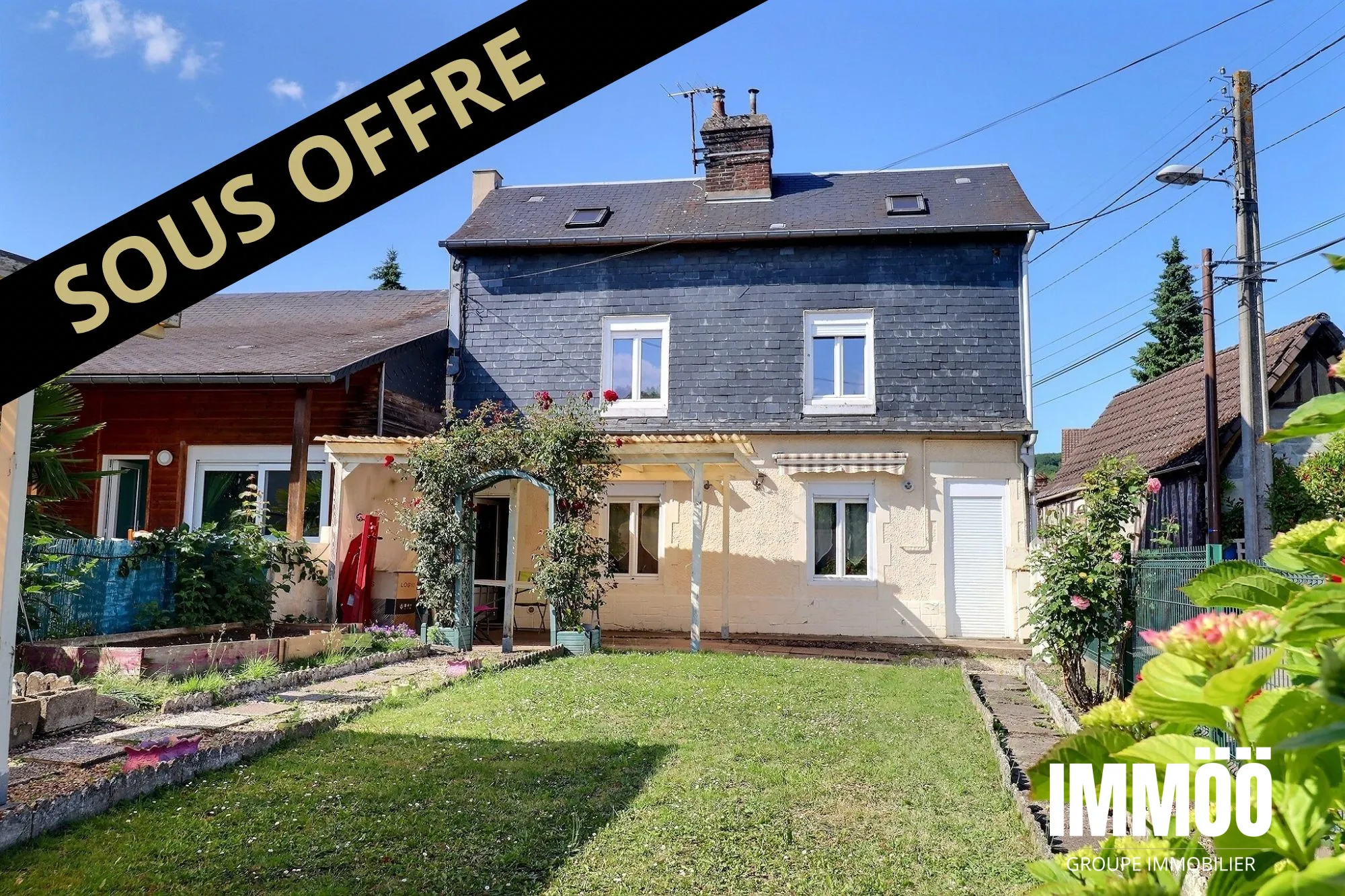 Maison de ville avec jardin et garage à Notre-Dame-de-Bondeville 