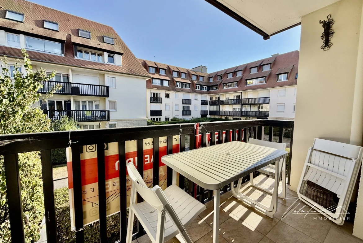 Appartement 3 pièces avec balcon et parking à Villers-sur-Mer 