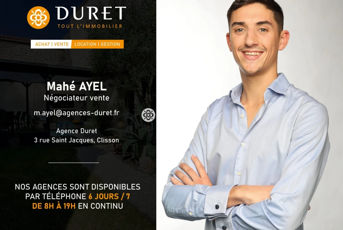 Appartement T2 à vendre à Le Pallet - 42 m², proche commodités 