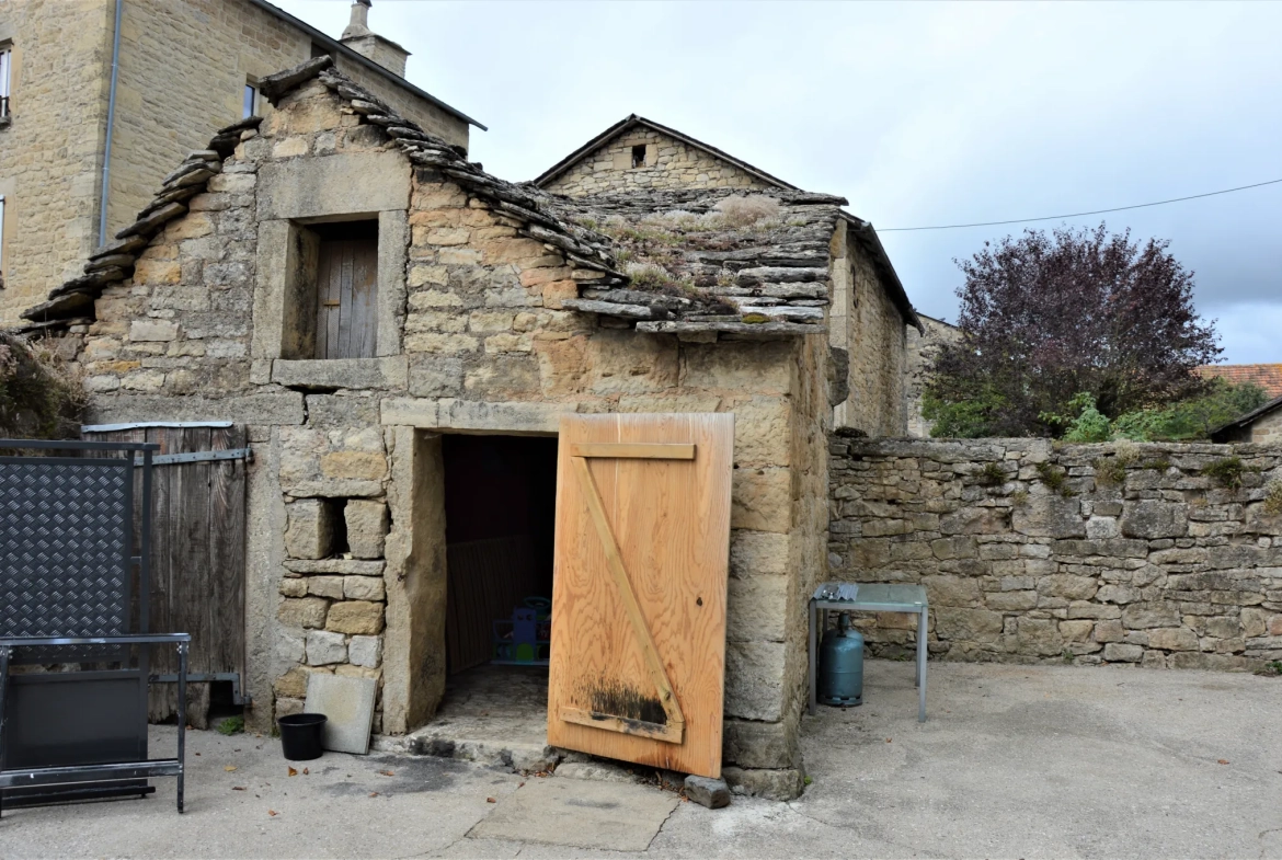 Charmante maison de village de 117 m² à Sévérac-d’Aveyron, secteur touristique 