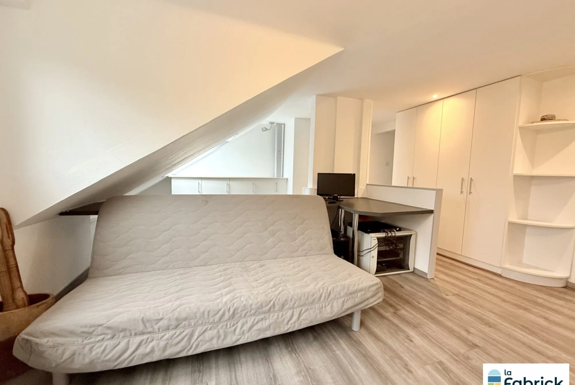 Appartement lumineux et rénové de 46m² à Strasbourg – Dernier étage, meublé 
