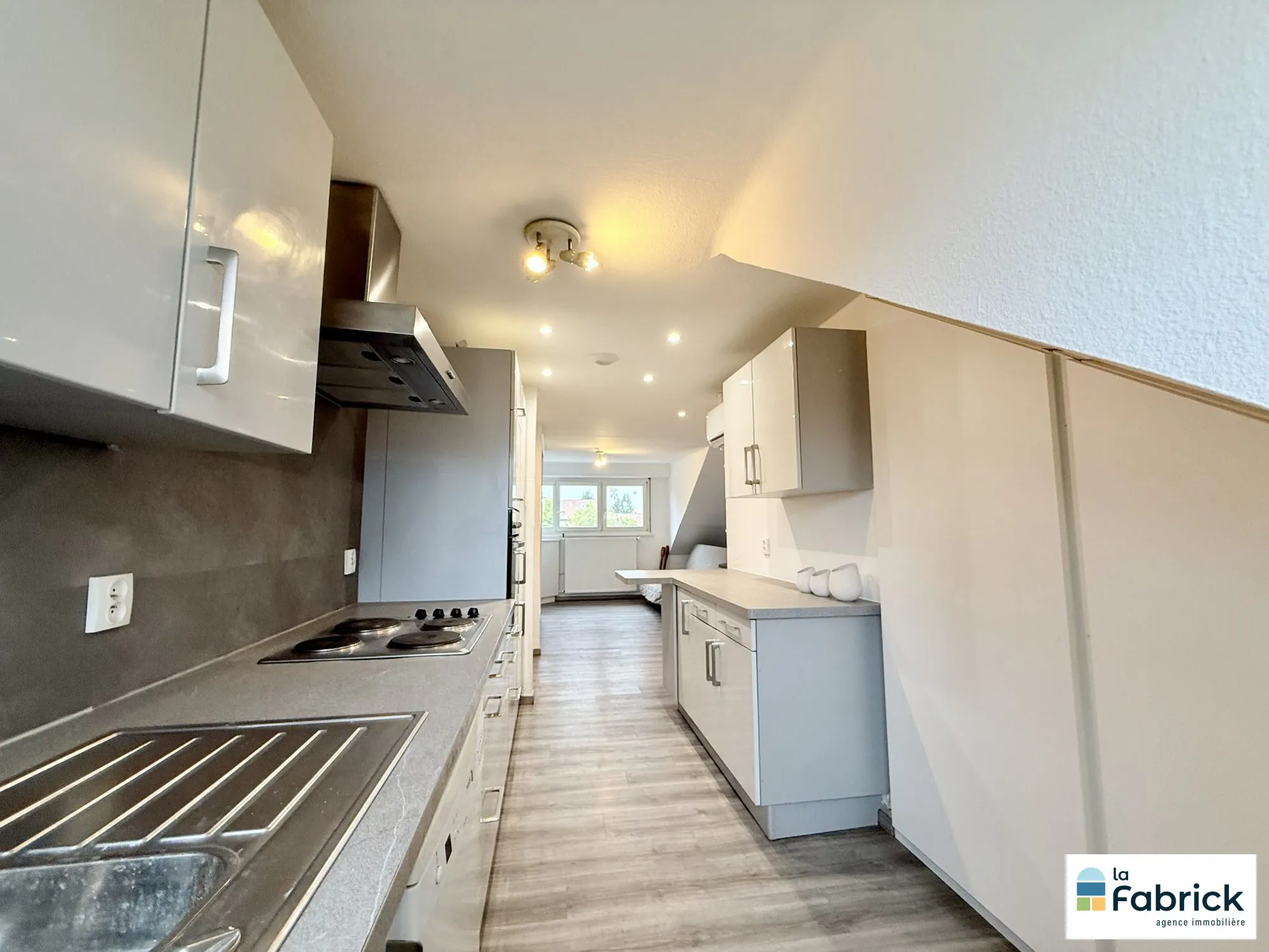 Appartement lumineux et rénové de 46m² à Strasbourg – Dernier étage, meublé 