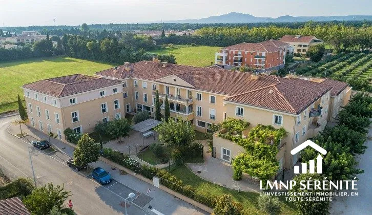 Appartement à vendre à Salon-de-Provence, Résidence senior sécurisée, Rentabilité 6,5% 