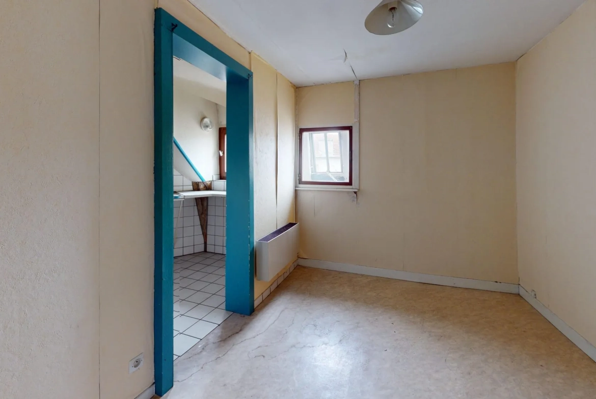 Appartement T1 à Nancy proche de la gare - Opportunité à rénover 