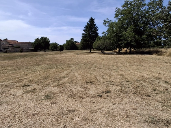 Terrain constructible non viabilisé à Aunac - Opportunité à saisir