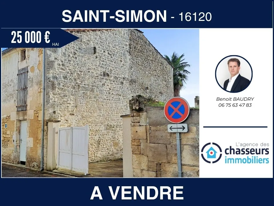 Dépendance à rénover à Saint Simon pour projet locatif ou résidence secondaire 