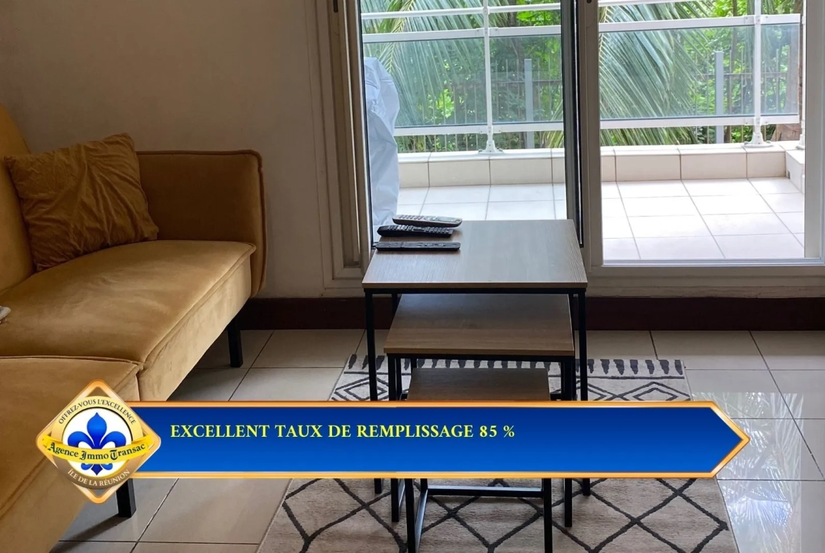 Appartement T1bis meublé à Montgaillard avec haute rentabilité locative 