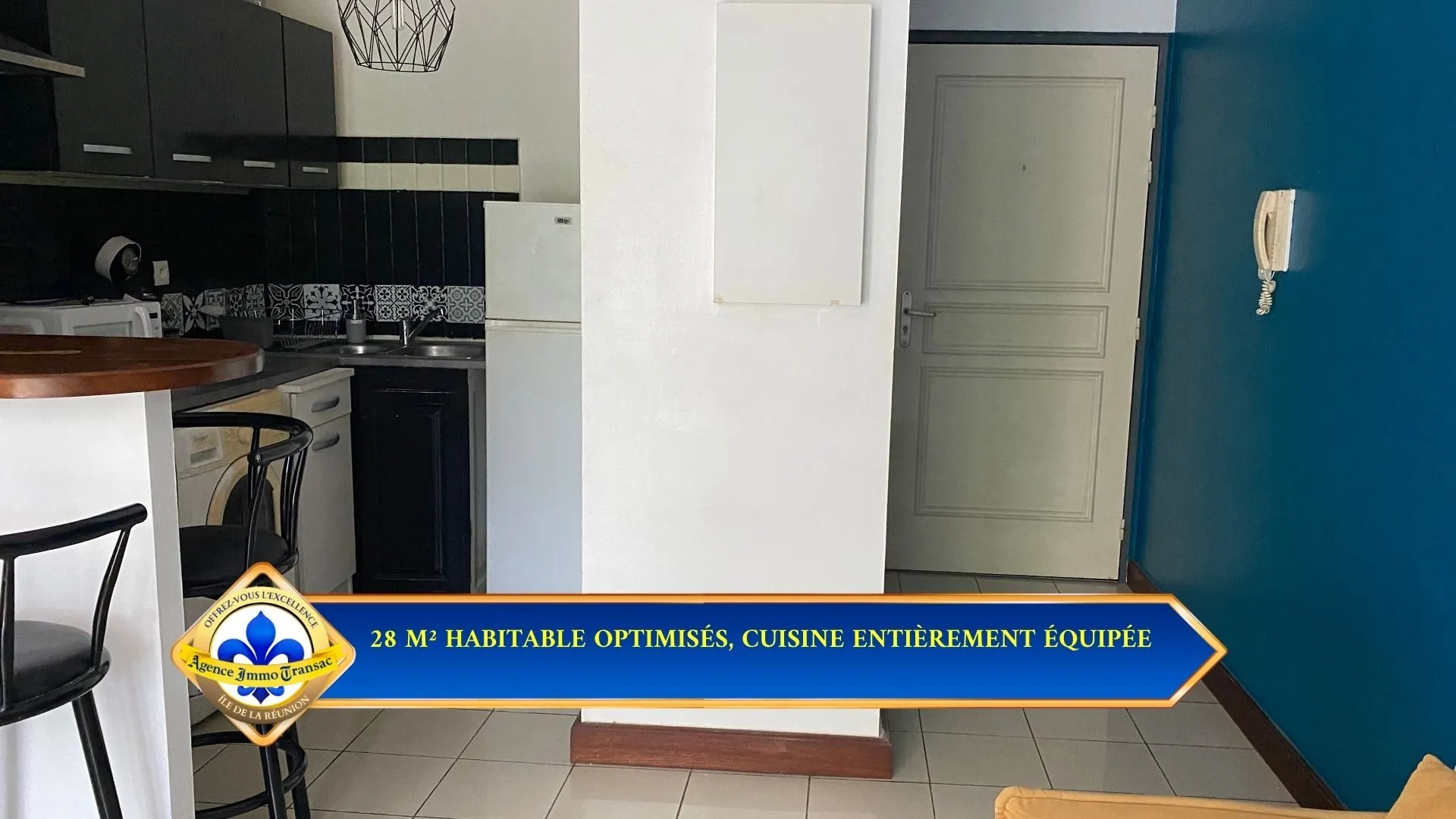 Appartement T1bis meublé à Montgaillard avec haute rentabilité locative 