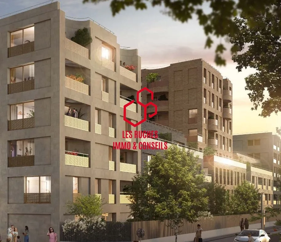 Appartement T1 avec deux terrasses et jardin à vendre à Aulnay-sous-Bois 