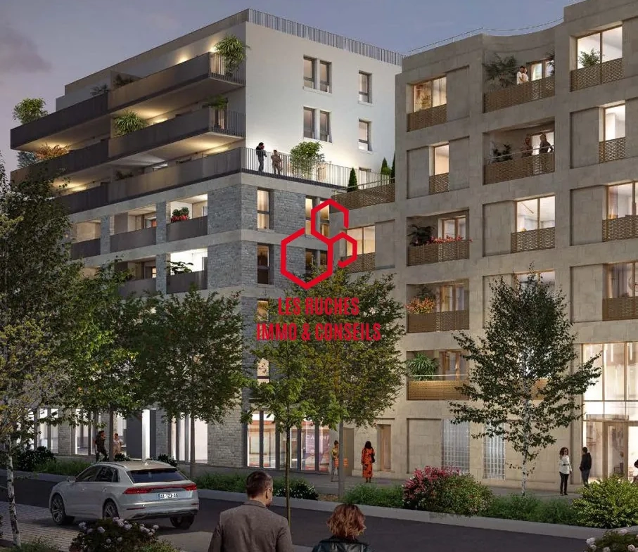 Appartement T1 avec deux terrasses et jardin à vendre à Aulnay-sous-Bois 