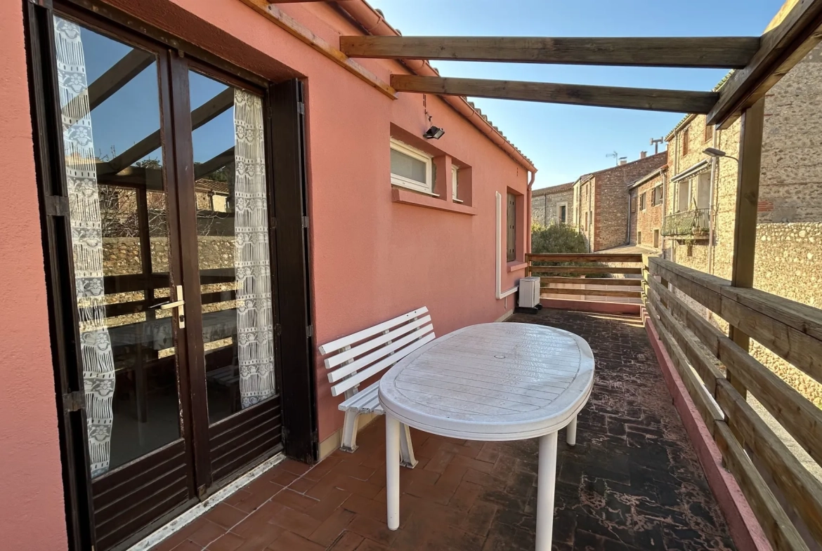 Maison 3 faces de 107 m² avec 3 chambres à Pollestres, quartier paisible 