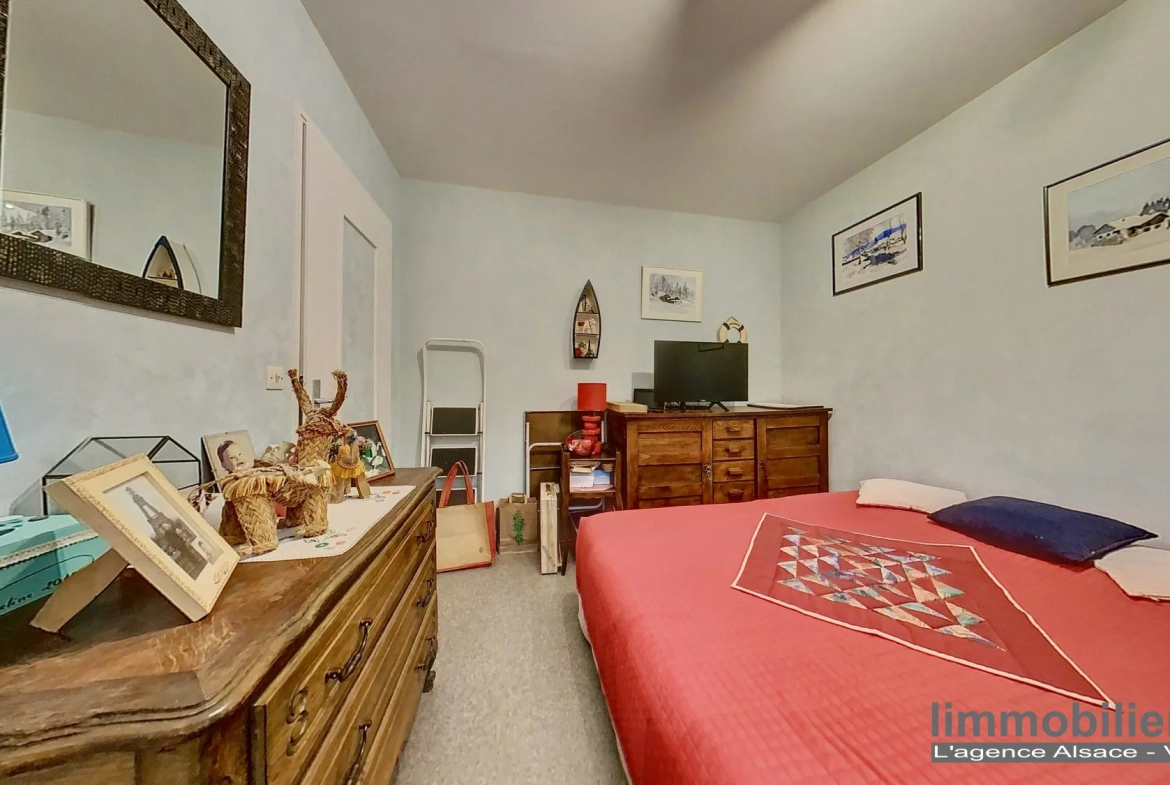 Maison en viager occupé à Ban de Laveline, 102 m², terrain arboré, sans rente 