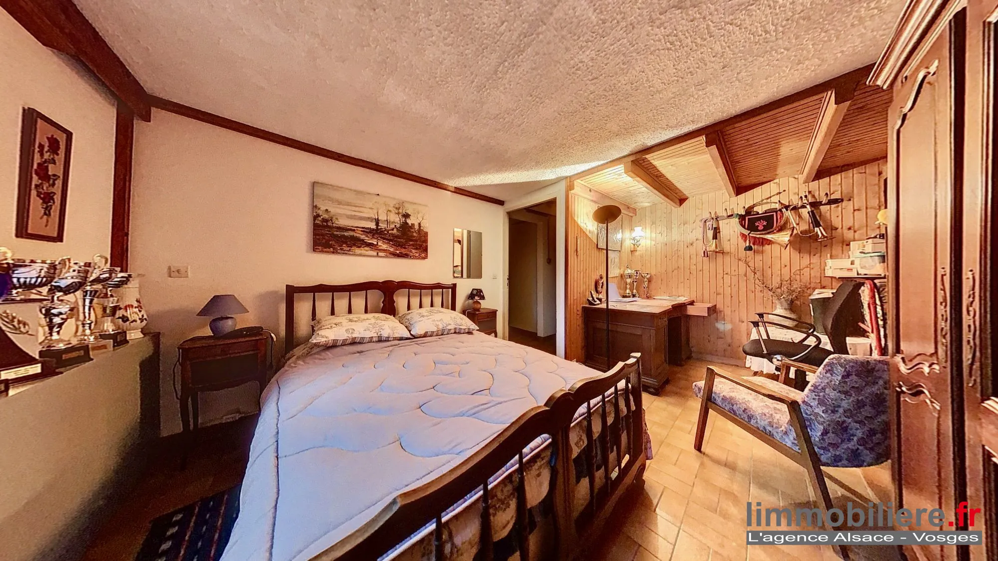 Maison en viager occupé à Ban de Laveline, 102 m², terrain arboré, sans rente 