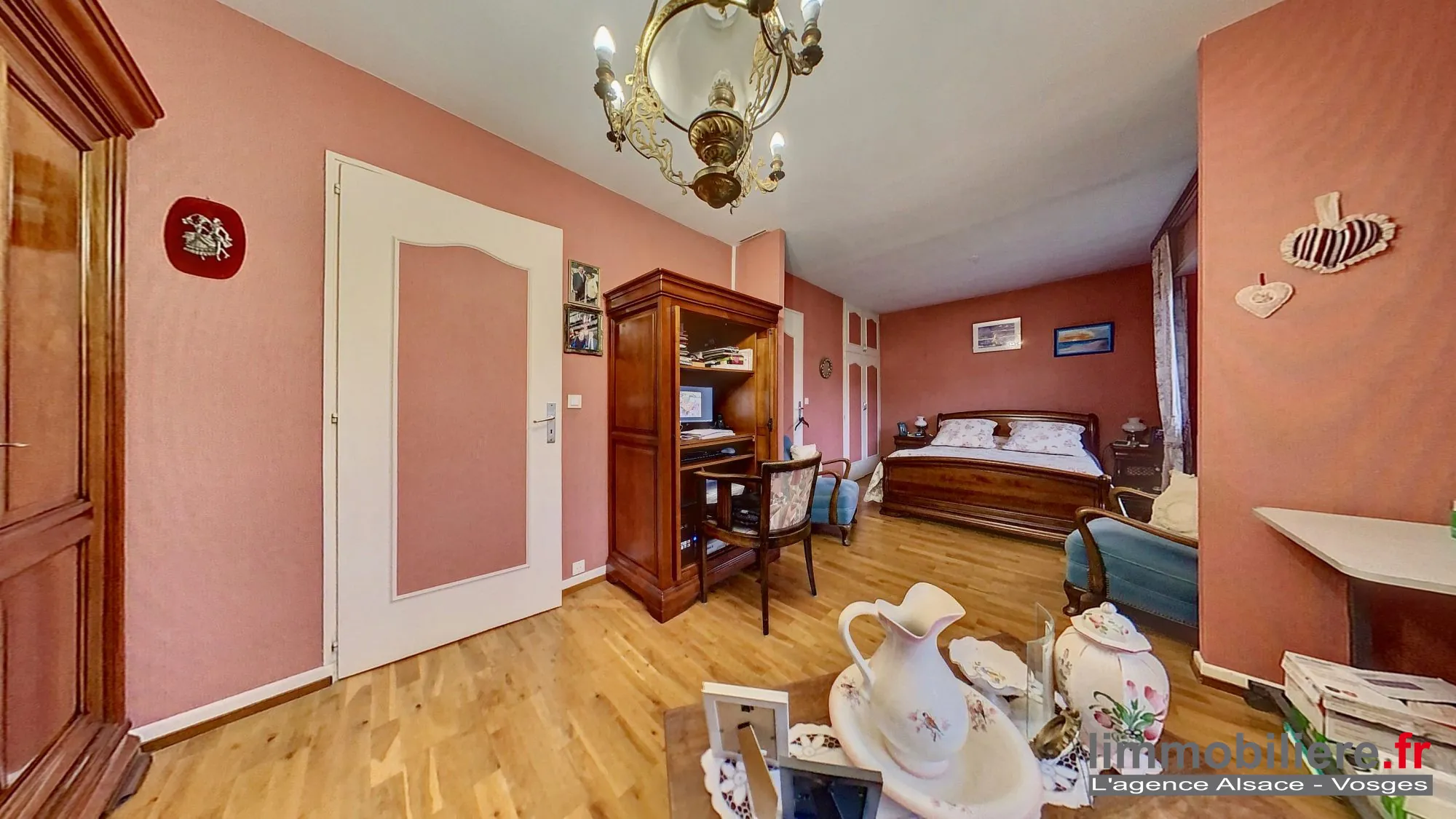 Maison en viager occupé à Ban de Laveline, 102 m², terrain arboré, sans rente 