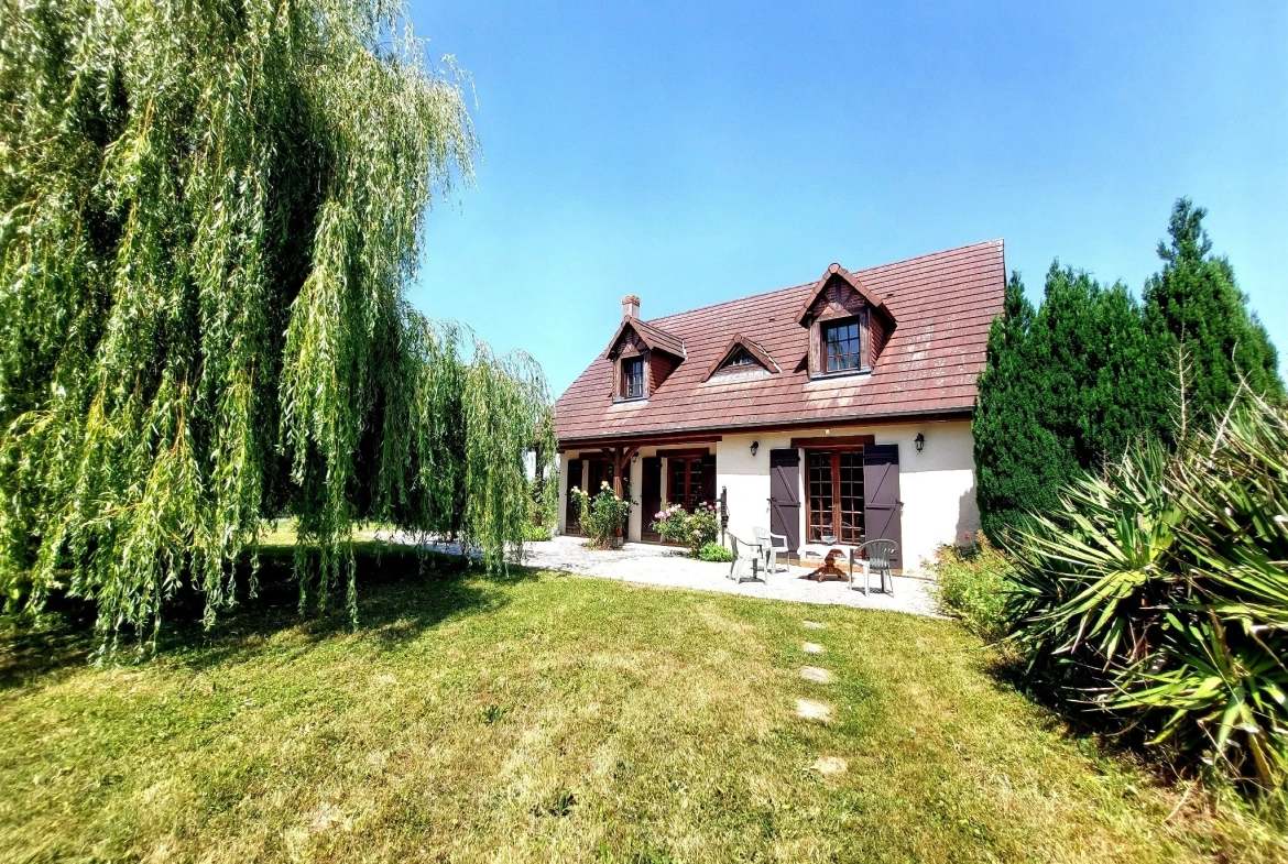Maison à vendre avec terrain dans un écrin de verdure à Vironvay 