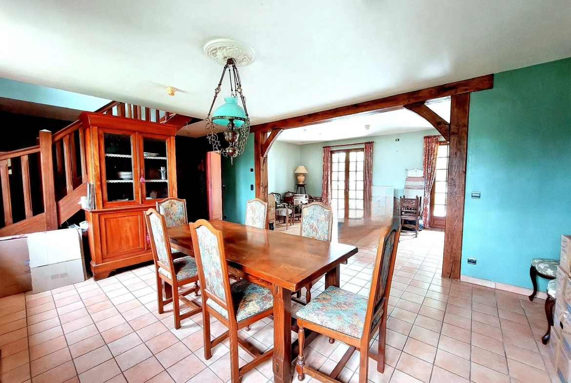 Maison à vendre avec terrain dans un écrin de verdure à Vironvay 