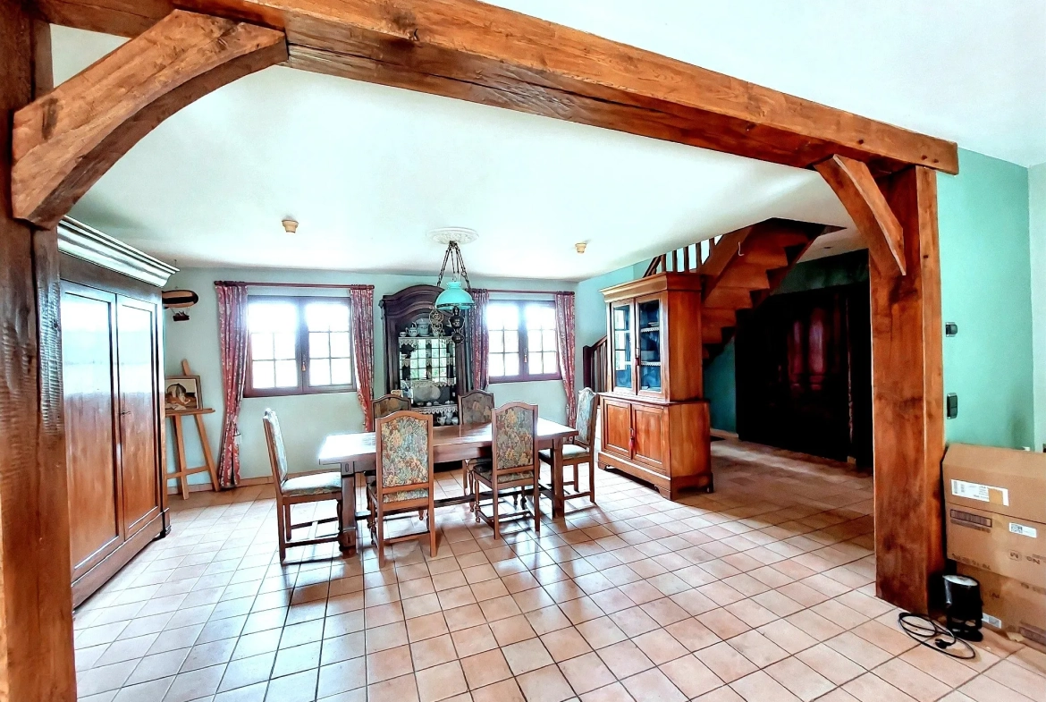 Maison à vendre avec terrain dans un écrin de verdure à Vironvay 