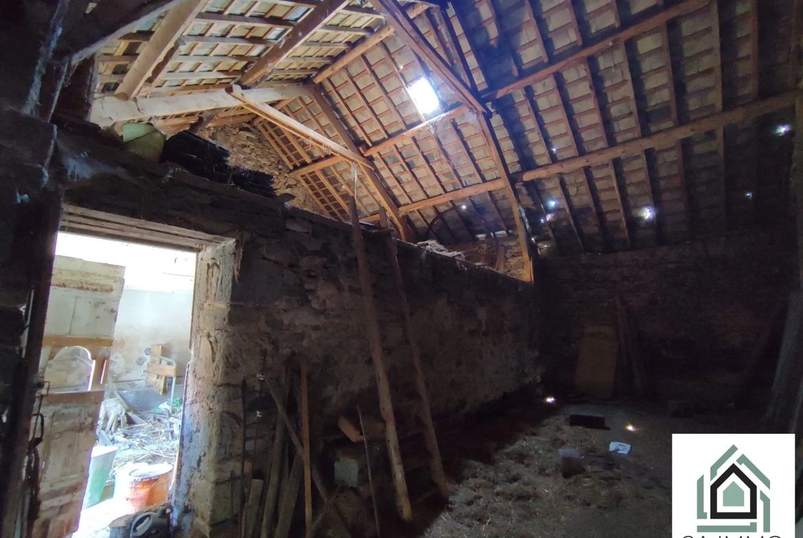 Grande maison à rénover avec dépendances à Chapdes-Beaufort 