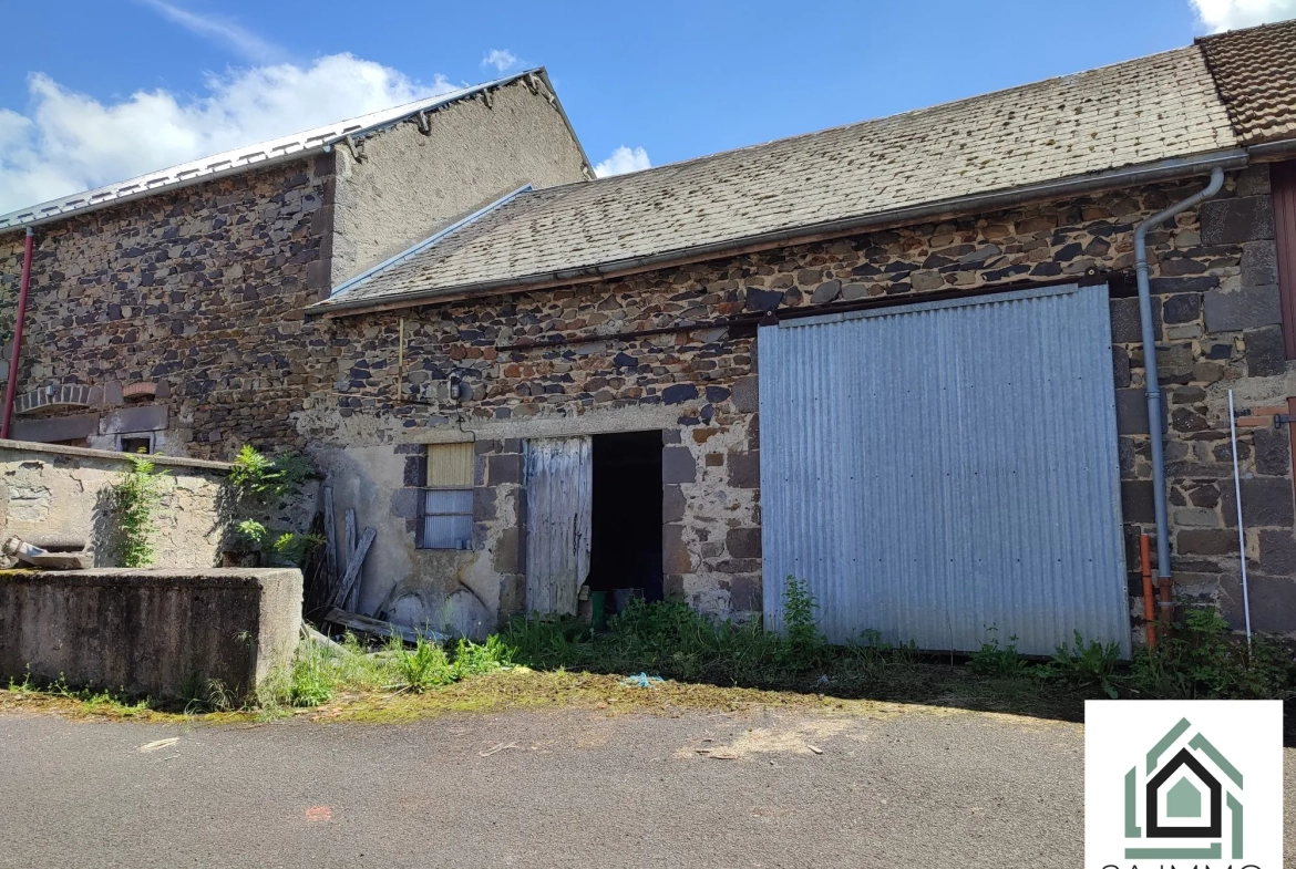 Grande maison à rénover avec dépendances à Chapdes-Beaufort 