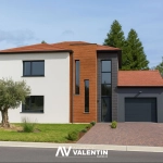 Terrain constructible à Lorry-lès-Metz de 426 m² avec projet de maison neuf