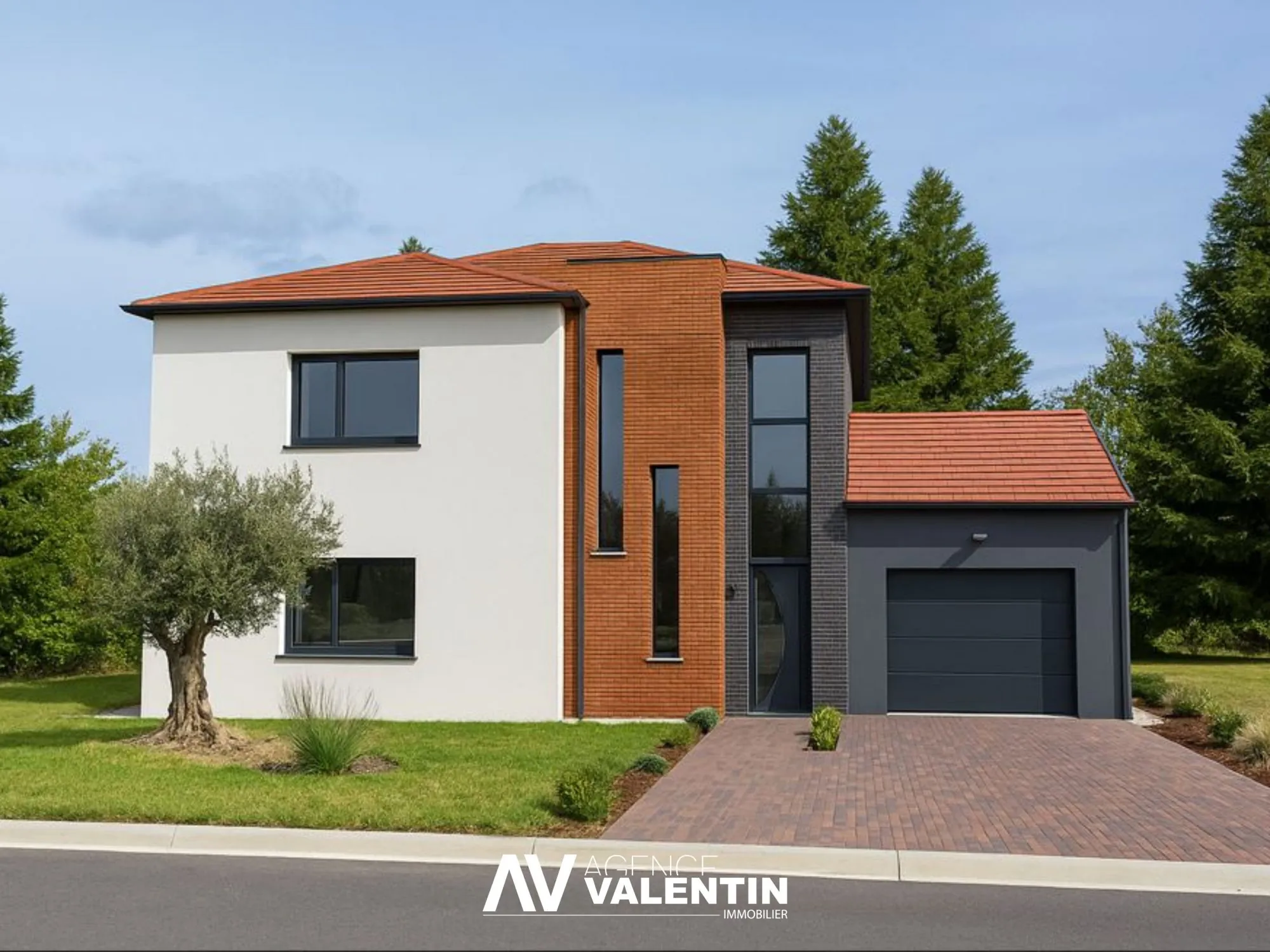 Terrain constructible à Lorry-lès-Metz de 426 m² avec projet de maison neuf 