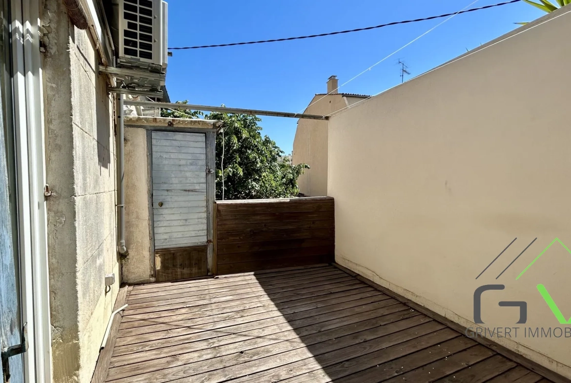 Appartement T3 de 62 m² à Nîmes avec terrasse, cave et balcon – Quartier recherché 